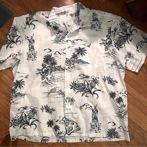 Vintage Hawaiian Men’s Shirt Plus size. Made in the USA. 🇺🇸 Cotton blend. G